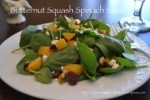 Butternut Squash Spinach Salad